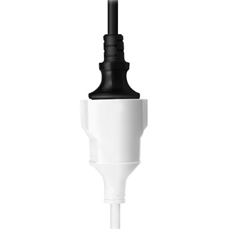 Logilink Hosszabbító tápkábel, beltéri, +1 átvezető, 3 m, fehér