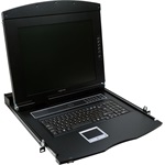 Logilink KVM Console with 17"LCD Panel, German keyboard layout