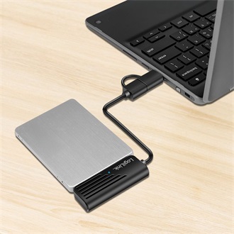 Logilink KVM kapcsoló 2 portos USB Mini DisplayPort Dual-View KVM Au-val