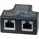 Logilink Kábelmegosztó adapter 1x RJ45 anya - 2x RJ45 anya, 10/100BT