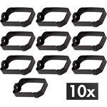 Logilink Kábelrendező konzolok 19"-os rackekhez, 44 x 70 mm, zárható, 10 darab