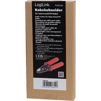 Logilink Kábelvágó 2,5/4,0/6,0 mm2-es napelemes PV kábelhez