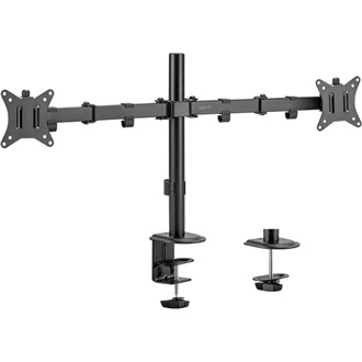 Logilink Kettős monitortartó, 17 32" karhossz: mindegyik 376 mm, alumínium