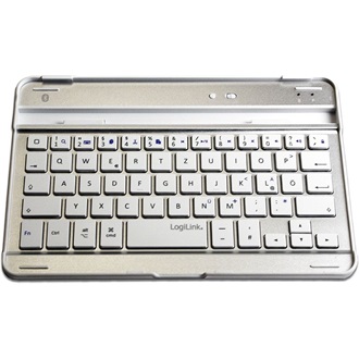 LogiLink iPad Mini Bluetooth mobil billentyűzet ezüst