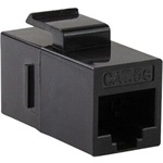LogiLink RJ45 CAT5e UTP -> RJ45 CAT5e UTP F/F keystone modul fekete