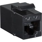 Logilink Keystone Coupler Cat.6A UTP, 2xRJ45, black