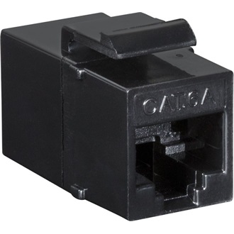 Logilink Keystone Coupler Cat.6A UTP, 2xRJ45, black