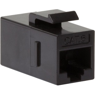 Logilink Keystone Coupler Cat.6 UTP, 2xRJ45, black