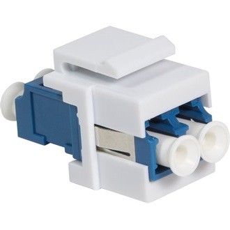 Logilink Keystone Coupler Fibre LC-Duplex Singlemode, blue