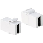 Logilink Keystone Coupler HDMI F/F, white