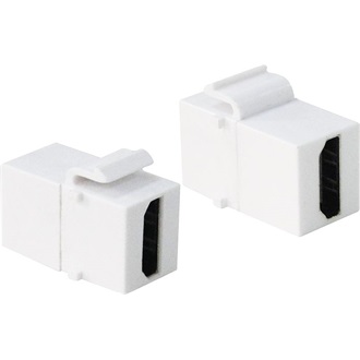Logilink Keystone Coupler HDMI F/F, white