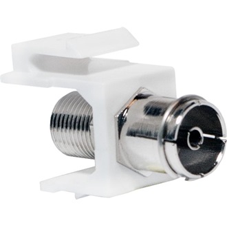 Logilink Keystone Coupler IEC female > F-Type female