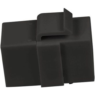 LogiLink USB-C 3.1 Gen2 -> USB-C 3.1 Gen2 F/F keystone modul fekete