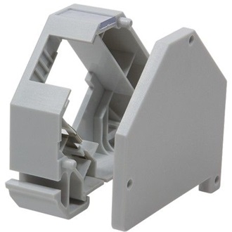 Logilink Keystone DIN-Rail Adapter for RJ45 Modules, stackable