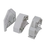 Logilink Keystone DIN-Rail adapter for SC/LC coupler, stackable