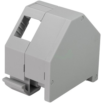 Logilink Keystone DIN-Rail adapter for SC/LC coupler, stackable