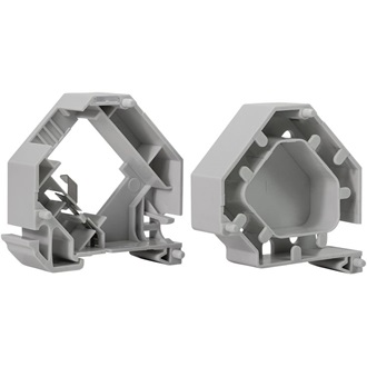 Logilink Keystone DIN-Rail adapter for SC/LC coupler, stackable