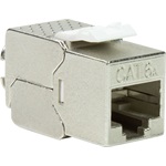 LogiLink toolless RJ45 CAT6A STP keystone modul fém 14.8mm