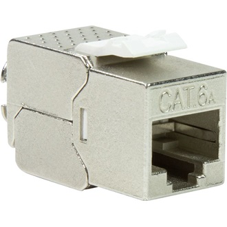 LogiLink toolless RJ45 CAT6A STP keystone modul fém 14.8mm