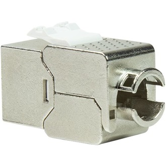 LogiLink toolless RJ45 CAT6A STP keystone modul fém 14.8mm