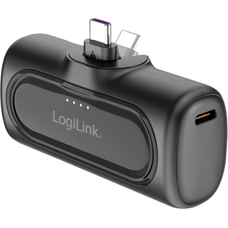 LogiLink PA0349 5000mAh powerbank fekete