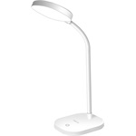 Logilink LED asztali lámpa, 5000 K, 240 lm, 360 , rugalmas nyak, érintésvezérlés
