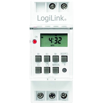 Logilink Logilink Time Switch, DIN-Rail digital timer