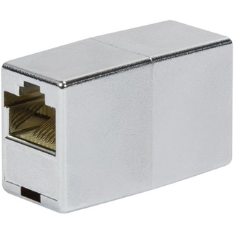 Logilink Modular Coupler 2*RJ45 Cat.5e shielded, plastic