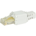 Logilink Modular Plug RJ45 Cat.5e, UTP, toolless, white