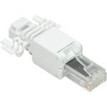 Logilink Modular Plug RJ45 Cat.6A, UTP, toolless, white