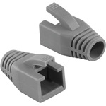 LogiLink RJ45 törésgátló szürke 8mm, 50db