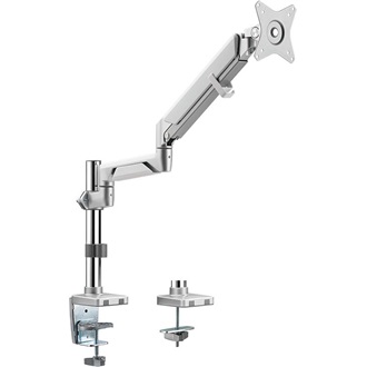 Logilink Monitor mount, 17"-32", aluminum, gas spring, curved screens, pole