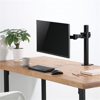 Logilink Monitor mount, 17"-32", steel,  360° VESA plate, arm length: 380mm