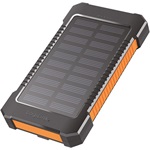 LogiLink PA0321 6000mAh napelemes powerbank fekete-narancssárga