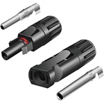 Logilink Napelemes csatlakozó készlet, MC4 M/F, 2,5, 4 és 6 mm2-es szolárkábelekhez