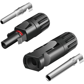 Logilink Napelemes csatlakozó készlet, MC4 M/F, 2,5, 4 és 6 mm2-es szolárkábelekhez