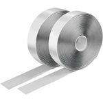 Logilink Öntapadó kábelszíj készlet, fehér, 25 mm széles, tekercs, 5 m