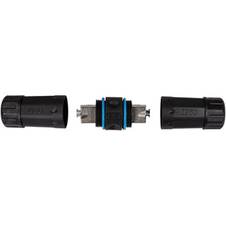 LogiLink Outdoor IDC CAT7 toldó fekete IP68
