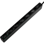 LogiLink IP20 6 Schuko CEE 7/16 Euro elosztó 1.5m fekete