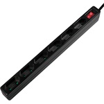 LogiLink IP20 6 Schuko CEE 7/16 Euro elosztó 1.5m fekete