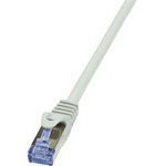 LogiLink PrimeLine RJ45 CAT6A S/FTP -> RJ45 CAT6A S/FTP M/M adatkábel 30m szürke