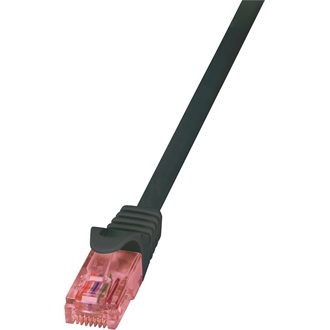 LogiLink PrimeLine RJ45 CAT6 U/UTP -> RJ45 CAT6 U/UTP M/M adatkábel 1.5m fekete