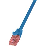 LogiLink PrimeLine RJ45 CAT6 U/UTP -> RJ45 CAT6 U/UTP M/M adatkábel 1.5m kék