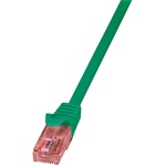 LogiLink PrimeLine RJ45 CAT6 U/UTP -> RJ45 CAT6 U/UTP M/M adatkábel 1.5m zöld