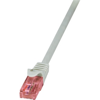 LogiLink PrimeLine RJ45 CAT6 U/UTP -> RJ45 CAT6 U/UTP M/M adatkábel 50m szürke