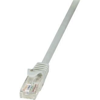 LogiLink Econline RJ45 CAT6 U/UTP -> RJ45 CAT6 U/UTP M/M adatkábel 15m szürke