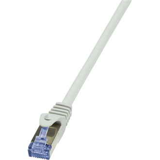 LogiLink PrimeLine RJ45 CAT7 S/FTP -> RJ45 CAT7 S/FTP M/M adatkábel 20m szürke