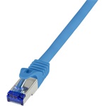 LogiLink Ultraflex RJ45 CAT6A S/FTP -> RJ45 CAT6A S/FTP M/M adatkábel 5m kék