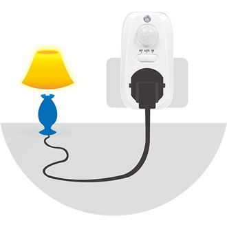 Logilink Power adapter, PIR-Sensor