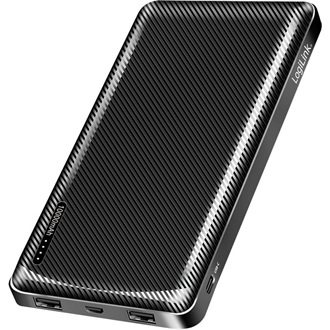 LogiLink PA0316 10000mAh powerbank fekete